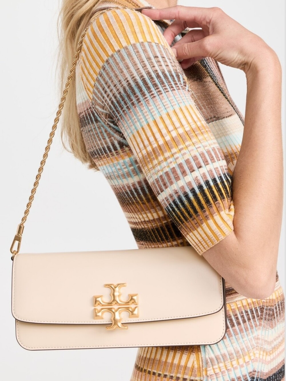 Tory Burch Eleanor Clutch Shoulder Bag - Picture 9 of 11